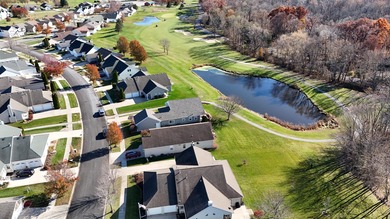 Stunning 2 bedroom, 2 bathroom ranch half-duplex offering one of on River Pointe Country Club in Indiana - for sale on GolfHomes.com, golf home, golf lot