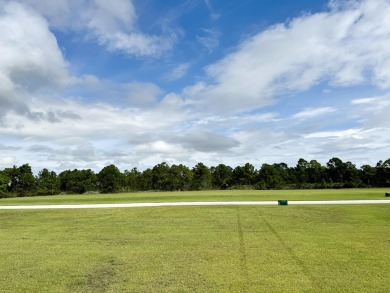 With Southern exposure in the rear and a serene view over on The Tesoro Golf Course and Club in Florida - for sale on GolfHomes.com, golf home, golf lot