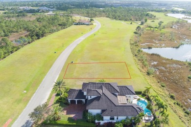With Southern exposure in the rear and a serene view over on The Tesoro Golf Course and Club in Florida - for sale on GolfHomes.com, golf home, golf lot