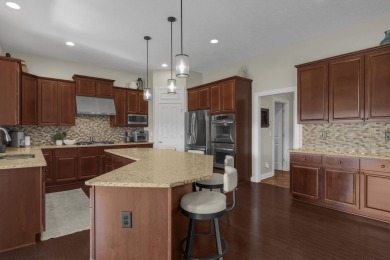Welcome to this stunning Ballantrae home overlooking the 16th on Golf Club of Dublin in Ohio - for sale on GolfHomes.com, golf home, golf lot