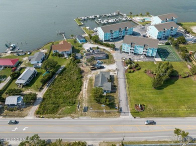 Soundfront Location with Endless Sunsets and Possibilities on The Country Club of the Crystal Coast in North Carolina - for sale on GolfHomes.com, golf home, golf lot