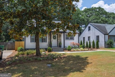 Step into this absolutely stunning, fully renovated home in the on East Lake Golf Club in Georgia - for sale on GolfHomes.com, golf home, golf lot