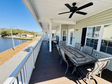 Waterfront Beach House in Ocean Lakes in Excellent Location just on Prestwick Country Club in South Carolina - for sale on GolfHomes.com, golf home, golf lot