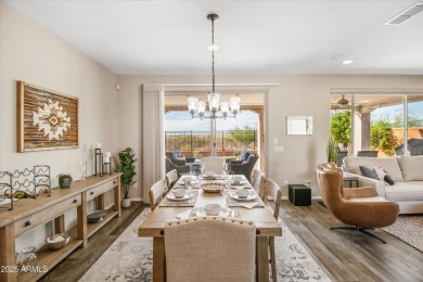 Don't miss this upgraded move-in ready Haven floor plan with on Copper Canyon Golf Club in Arizona - for sale on GolfHomes.com, golf home, golf lot