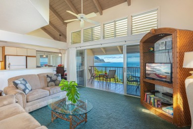 Pali Ke Kua #203 - Ocean-Bluff Living with Iconic Bali Hai Views on Makai Golf Club At Princeville in Hawaii - for sale on GolfHomes.com, golf home, golf lot