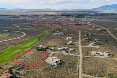 Beautiful Vista Linda building site that borders the golf course on Taos Country Club in New Mexico - for sale on GolfHomes.com, golf home, golf lot