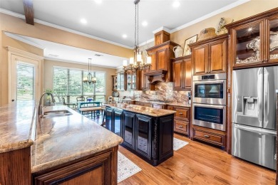 Welcome home to this charming custom residence tucked away on a on Pecan Plantation Country Club in Texas - for sale on GolfHomes.com, golf home, golf lot