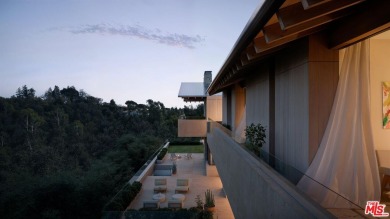 Sited on a promontory site within the West Gate of prestigious on Bel-Air Country Club in California - for sale on GolfHomes.com, golf home, golf lot