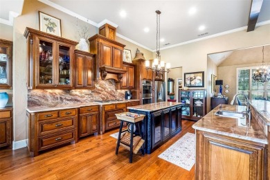 Welcome home to this charming custom residence tucked away on a on Pecan Plantation Country Club in Texas - for sale on GolfHomes.com, golf home, golf lot