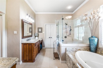 Welcome home to this charming custom residence tucked away on a on Pecan Plantation Country Club in Texas - for sale on GolfHomes.com, golf home, golf lot