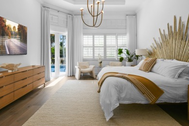 This expanded Montecito model has been completely reimagined on Frenchmans Reserve in Florida - for sale on GolfHomes.com, golf home, golf lot