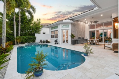 This expanded Montecito model has been completely reimagined on Frenchmans Reserve in Florida - for sale on GolfHomes.com, golf home, golf lot