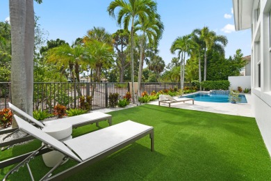 This expanded Montecito model has been completely reimagined on Frenchmans Reserve in Florida - for sale on GolfHomes.com, golf home, golf lot
