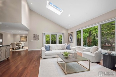 Discover luxurious & sophisticated living in this low on Boulder Golf and Country Club in Colorado - for sale on GolfHomes.com, golf home, golf lot