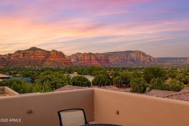 Set on the edge of the Sedona Golf Resort, this Southwest-style on Sedona Golf Resort in Arizona - for sale on GolfHomes.com, golf home, golf lot