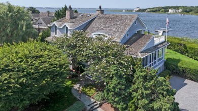 Welcome to elegant waterfront living at 69 Shore Road on Westhampton Country Club in New York - for sale on GolfHomes.com, golf home, golf lot