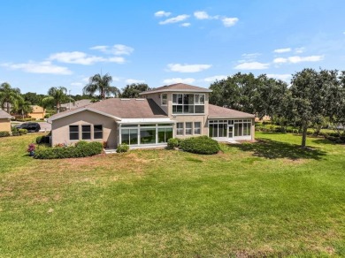 This lovely home boasts 2 master suites both overlooking on Scepter Golf Club in Florida - for sale on GolfHomes.com, golf home, golf lot