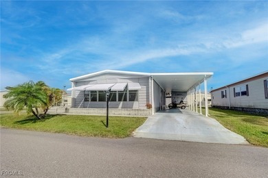 Enjoy the temperate winter weather with plenty of outdoor living on Riverbend Golf and Country Club in Florida - for sale on GolfHomes.com, golf home, golf lot