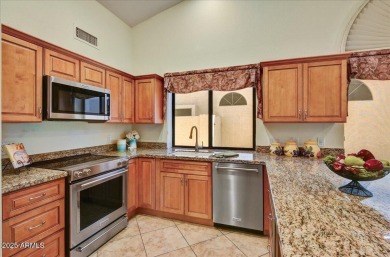 Beautiful Camelback model on the 4th green of the Lakes Golf on Westbrook Village Golf Club in Arizona - for sale on GolfHomes.com, golf home, golf lot