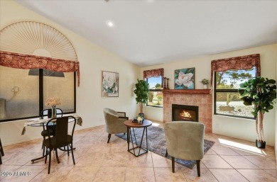 Beautiful Camelback model on the 4th green of the Lakes Golf on Westbrook Village Golf Club in Arizona - for sale on GolfHomes.com, golf home, golf lot