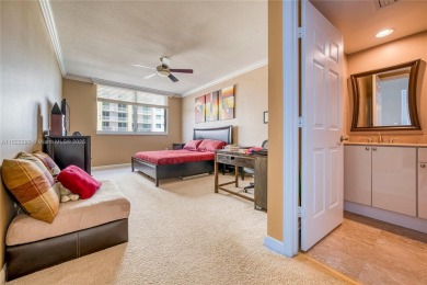 Live luxuriously in this 2-bed, 2-bath DUO condo, Hallandale on The Diplomat Golf Resort and Spa in Florida - for sale on GolfHomes.com, golf home, golf lot