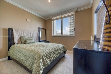 Live luxuriously in this 2-bed, 2-bath DUO condo, Hallandale on The Diplomat Golf Resort and Spa in Florida - for sale on GolfHomes.com, golf home, golf lot