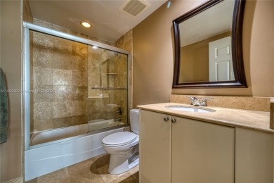 Live luxuriously in this 2-bed, 2-bath DUO condo, Hallandale on The Diplomat Golf Resort and Spa in Florida - for sale on GolfHomes.com, golf home, golf lot