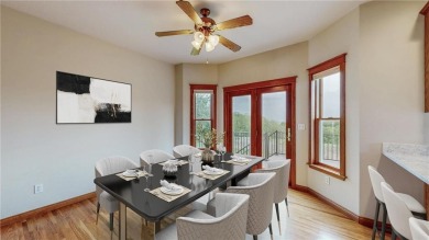 Million-dollar Panoramic Views in Stunning Custom 5 bedroom, 5 on Willow Creek Golf Course  in Minnesota - for sale on GolfHomes.com, golf home, golf lot