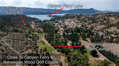 An oasis on the hill overlooks the lush climbing landscapes of on Norwegian Wood Golf Course in Montana - for sale on GolfHomes.com, golf home, golf lot