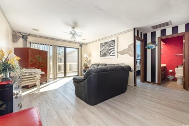 Welcome to this charming two-bedroom, two-bathroom end-unit on Myrtlewood Golf Course and Club  in South Carolina - for sale on GolfHomes.com, golf home, golf lot