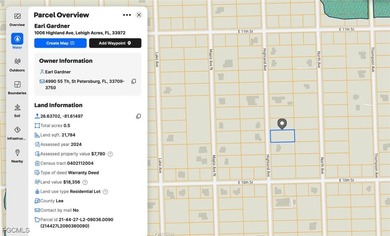 Rare Double-Lot Opportunity in Fast-Growing Lehigh Acres! This on Lehigh Resort Club in Florida - for sale on GolfHomes.com, golf home, golf lot