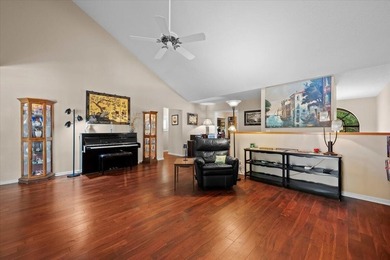 Experience tranquil waterfront living with elevated views in the on Jonathans Landing Golf Club in Florida - for sale on GolfHomes.com, golf home, golf lot