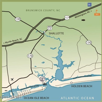 Premier waterfront lot, fully developed. One of the last prime on Brick Landing Plantation Yacht and Golf Club in North Carolina - for sale on GolfHomes.com, golf home, golf lot