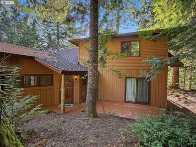 Nestled among the trees on a quiet cul-de-sac that overlooks the on The Resort at the Mountain in Oregon - for sale on GolfHomes.com, golf home, golf lot