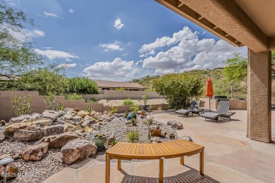 Tucked into a quiet cul-de-sac on an elevated lot, this on Saddlebrooke Golf Course in Arizona - for sale on GolfHomes.com, golf home, golf lot