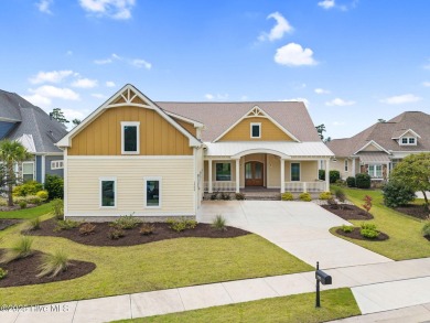 Brand-new and never lived in, this custom-built home in on Cape Fear National At Brunswick Forest in North Carolina - for sale on GolfHomes.com, golf home, golf lot