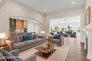 Brand-new and never lived in, this custom-built home in on Cape Fear National At Brunswick Forest in North Carolina - for sale on GolfHomes.com, golf home, golf lot
