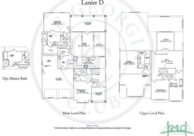 The Lanier floorplan offers a delightful blend of elegance and on The Georgia Club in Georgia - for sale on GolfHomes.com, golf home, golf lot