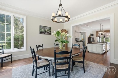 Tucked within this exclusive community, this 4-bed, 4-full & on The Ford Field and River Club  in Georgia - for sale on GolfHomes.com, golf home, golf lot