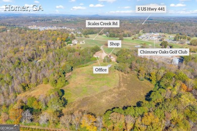 125 Waco Dr is a 18+ acre commercial property in Homer, Ga! on Chimney Oaks Golf Club in Georgia - for sale on GolfHomes.com, golf home, golf lot