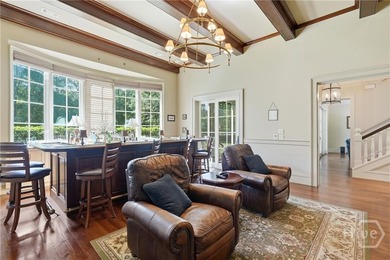 Tucked within this exclusive community, this 4-bed, 4-full & on The Ford Field and River Club  in Georgia - for sale on GolfHomes.com, golf home, golf lot
