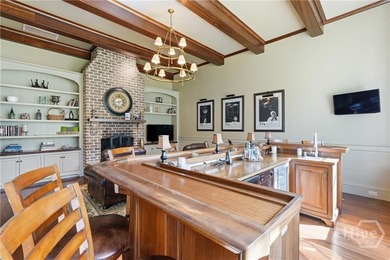 Tucked within this exclusive community, this 4-bed, 4-full & on The Ford Field and River Club  in Georgia - for sale on GolfHomes.com, golf home, golf lot