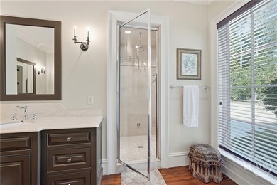 Tucked within this exclusive community, this 4-bed, 4-full & on The Ford Field and River Club  in Georgia - for sale on GolfHomes.com, golf home, golf lot