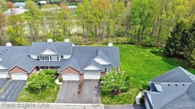 Beautiful End Unit Ranch Condo in Desirable Golf Community! on The Captains Club At Woodfield in Michigan - for sale on GolfHomes.com, golf home, golf lot