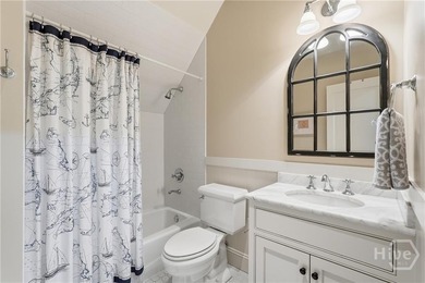 Tucked within this exclusive community, this 4-bed, 4-full & on The Ford Field and River Club  in Georgia - for sale on GolfHomes.com, golf home, golf lot