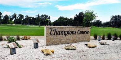 Enjoy peaceful unobstructed views of the lake and golf course on Palm Aire Country Club of Sarasota in Florida - for sale on GolfHomes.com, golf home, golf lot