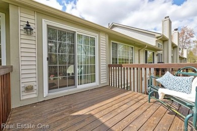 Beautiful End Unit Ranch Condo in Desirable Golf Community! on The Captains Club At Woodfield in Michigan - for sale on GolfHomes.com, golf home, golf lot