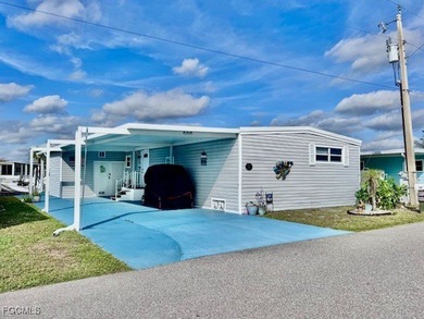 Beautiful WATERFRONT 2BR/2BA home in the desirable 55+ community on Riverbend Golf and Country Club in Florida - for sale on GolfHomes.com, golf home, golf lot