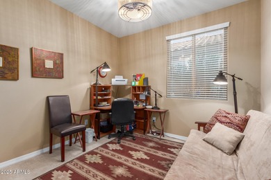 Nestled on a peaceful cul-de-sac in one of the area's most on Poston Butte Golf Club in Arizona - for sale on GolfHomes.com, golf home, golf lot