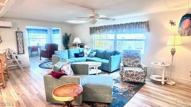 Beautiful WATERFRONT 2BR/2BA home in the desirable 55+ community on Riverbend Golf and Country Club in Florida - for sale on GolfHomes.com, golf home, golf lot